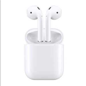 AirPods Wireless head phones with charging case